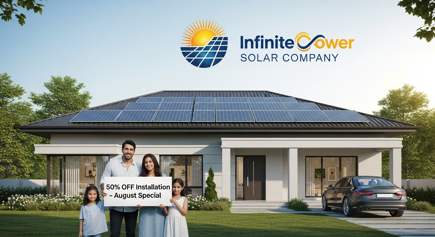☀ August Brings the Sun — and 50% OFF Solar Installation from Infinite ...