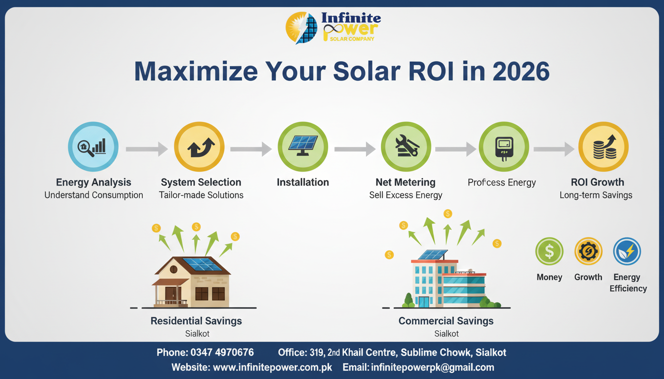 Solar Investment Strategy Sialkot: Max ROI in 2026
