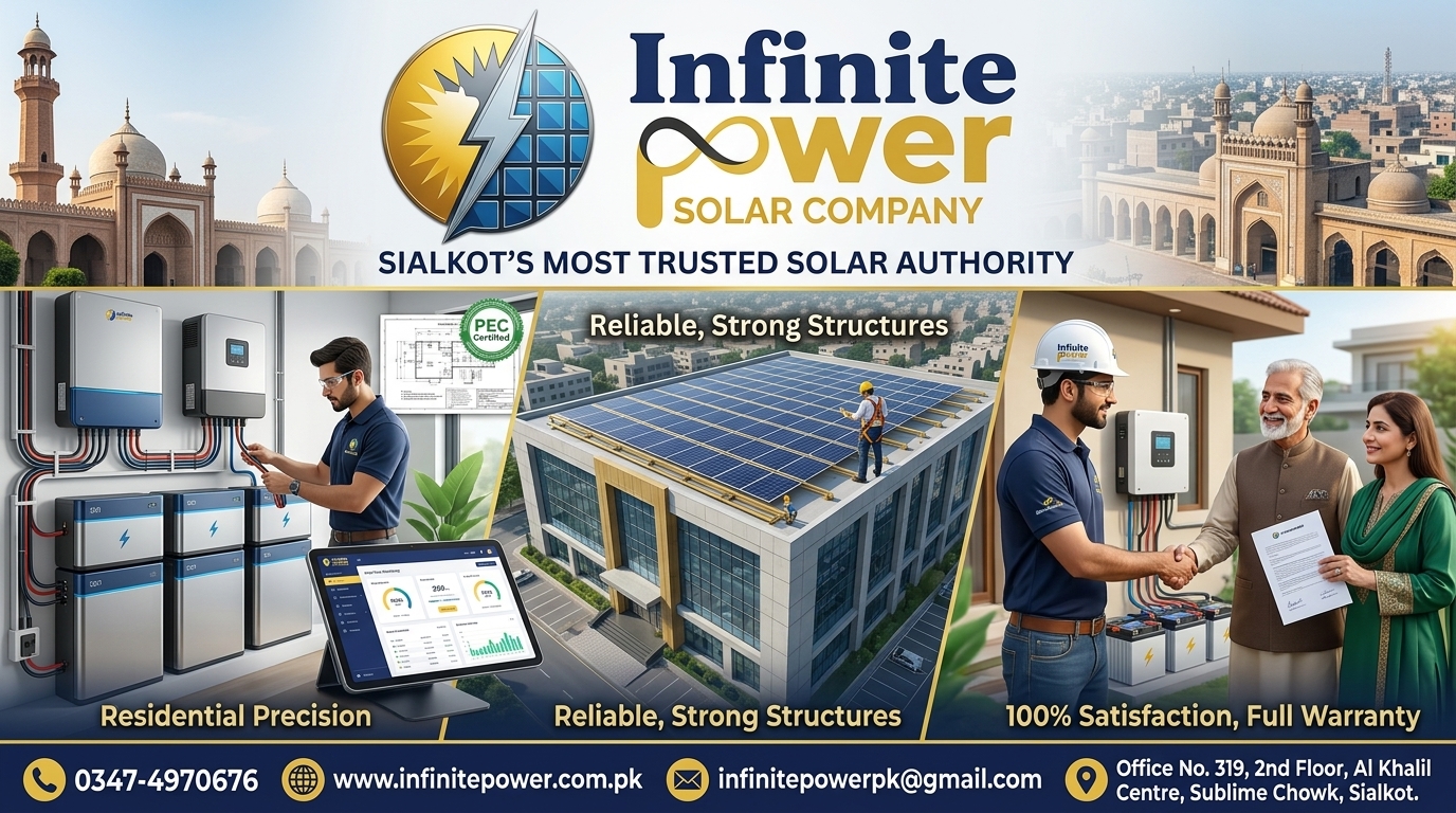 Why Infinite Power Solar Leads Sialkot in 2026